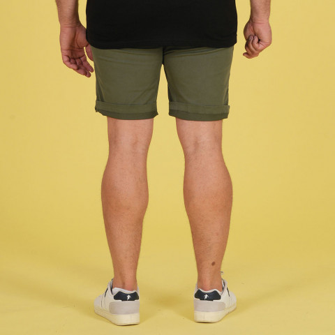 Ruckfield Essentiel khaki chino shorts