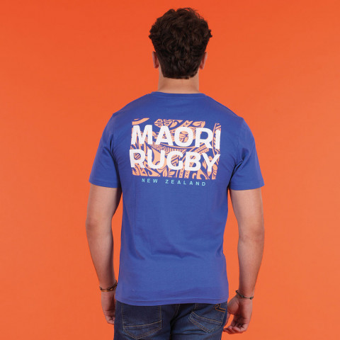 Ruckfield Maori Rugby short-sleeved T-shirt dark blue