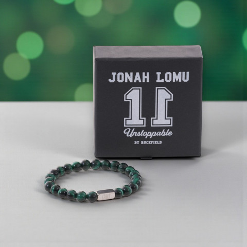 Jonah Lomu bracelet with malachite beads