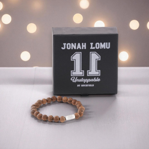 Jonah Lomu bracelet with wooden beads