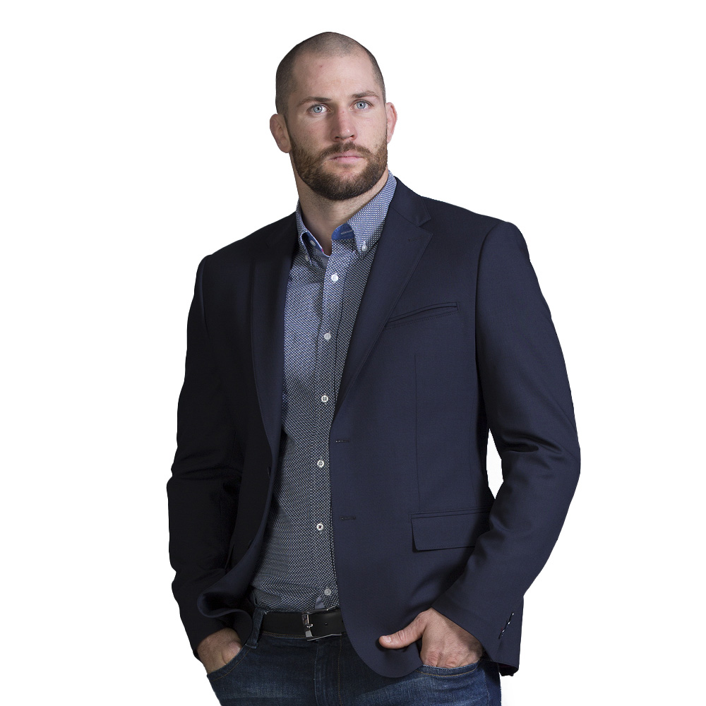 Veste homme ville marine