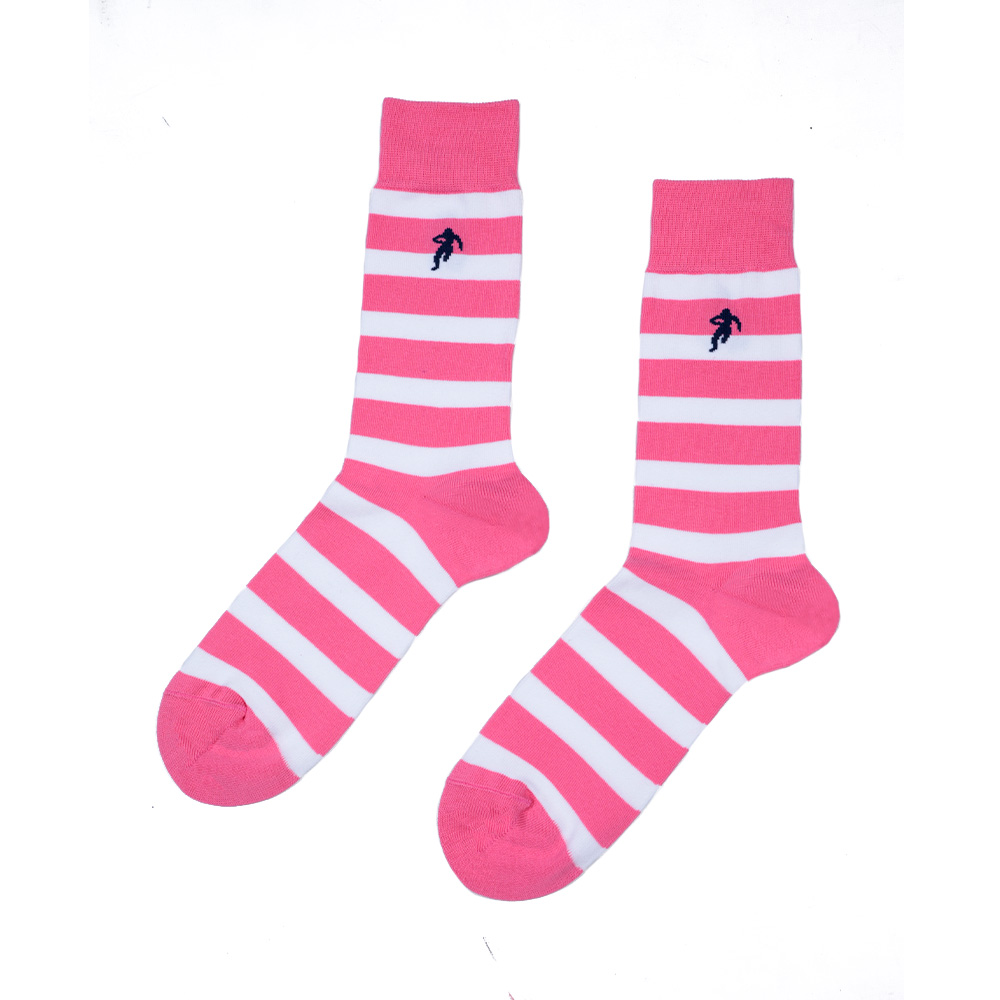 Chaussettes club rose