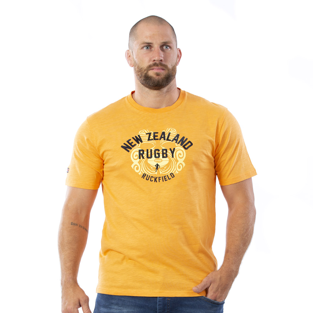 T-shirt orange maori colors