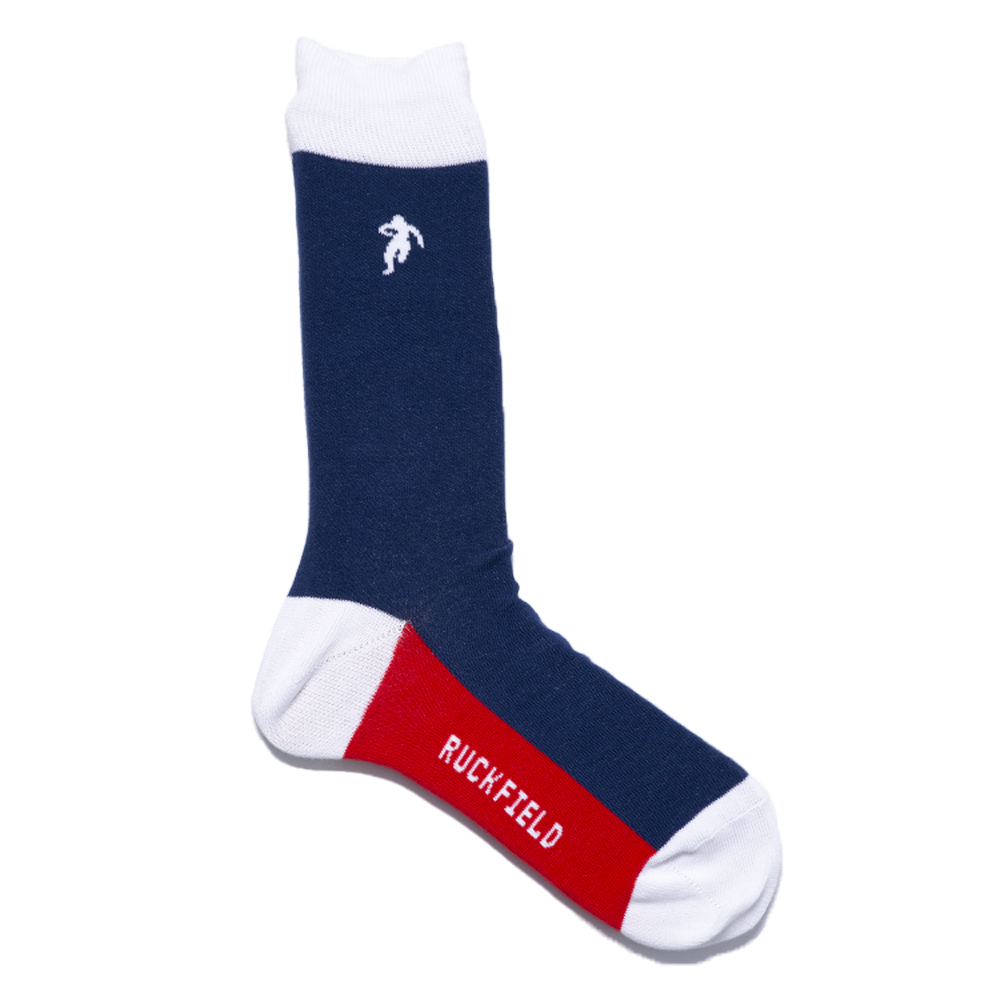Chaussettes de rugby marine