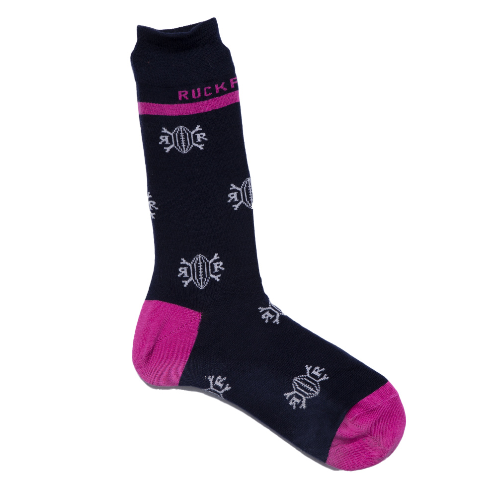 Chaussettes à motifs marine