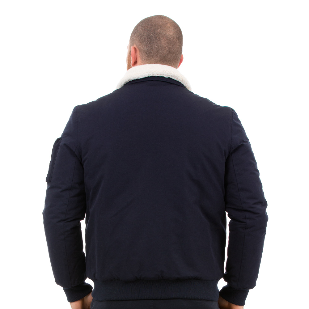 Blouson épais fausse fourrure