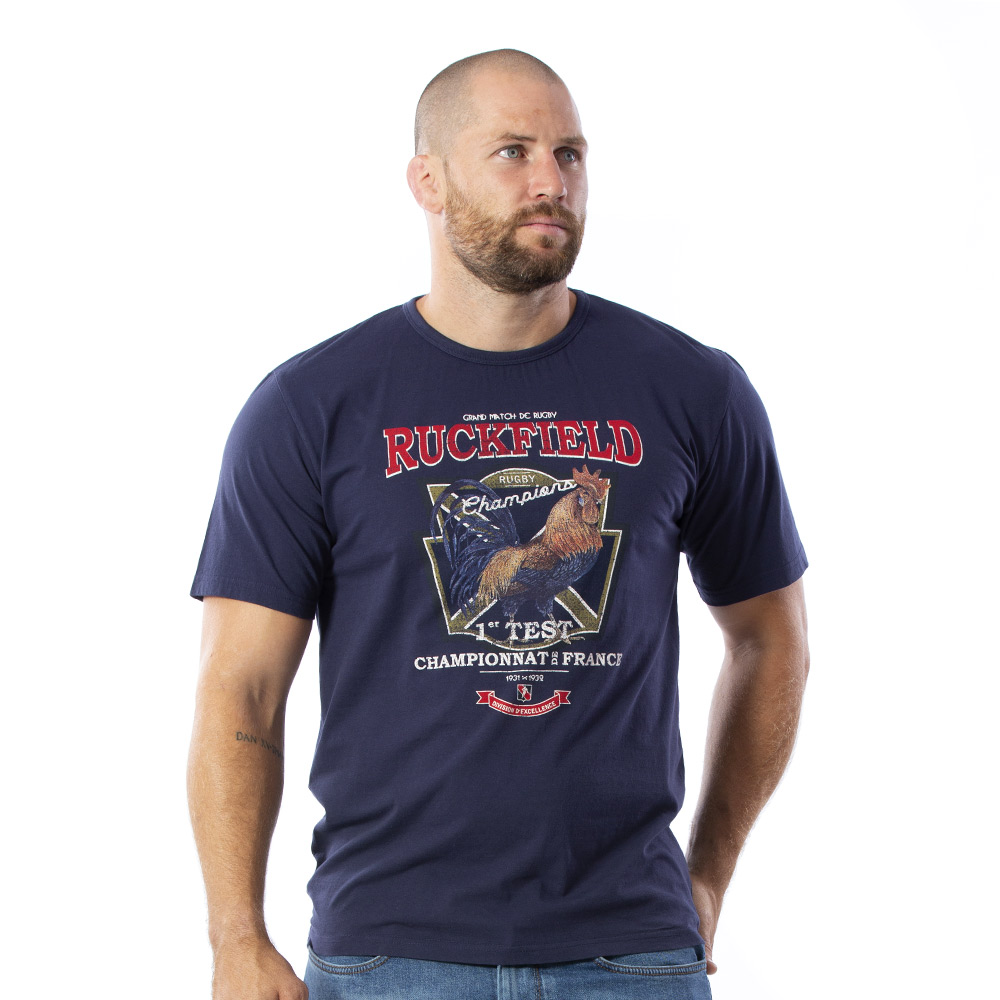 T-shirt à manches courtes bleu