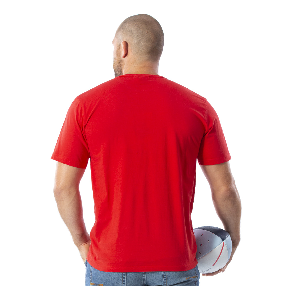 T-shirt à manches courtes rouge
