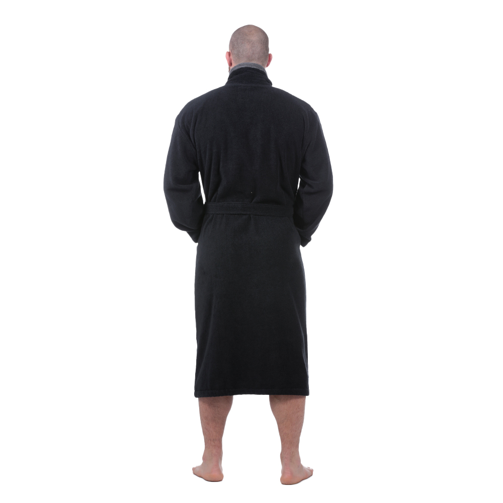 Peignoir de bain noir