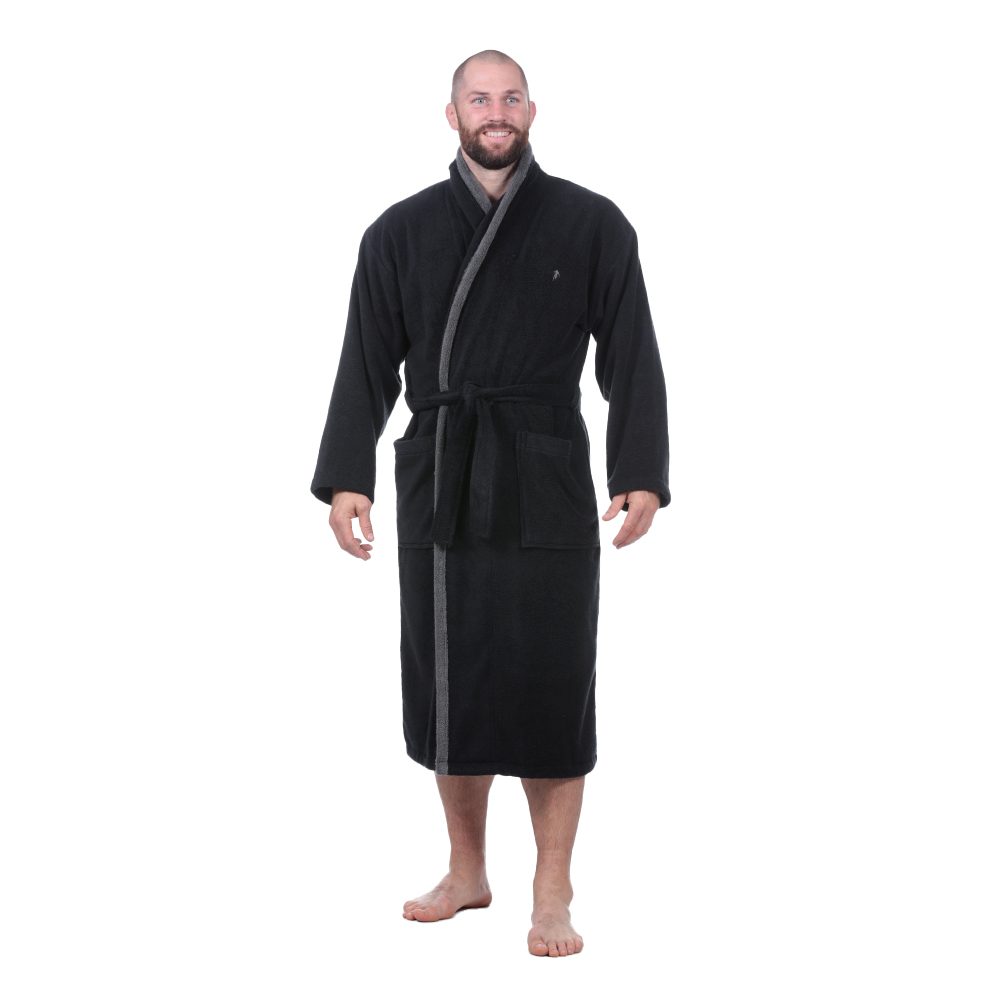 Peignoir de bain noir