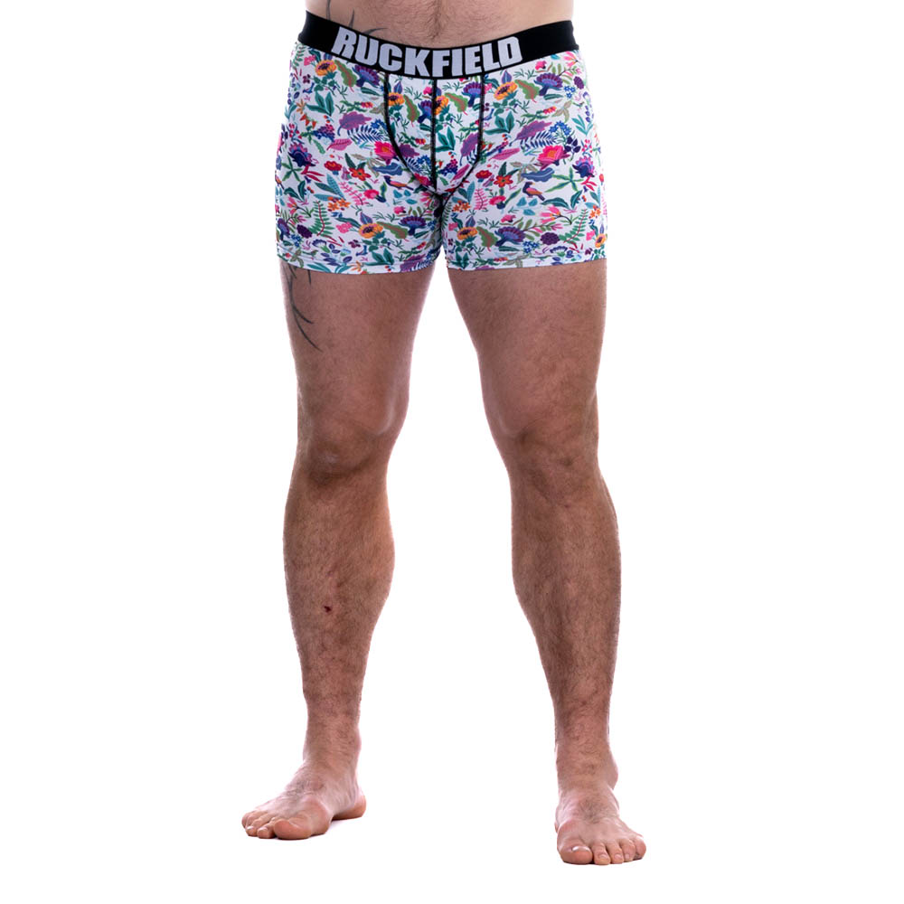 Boxer Ruckfield  tropical blanc