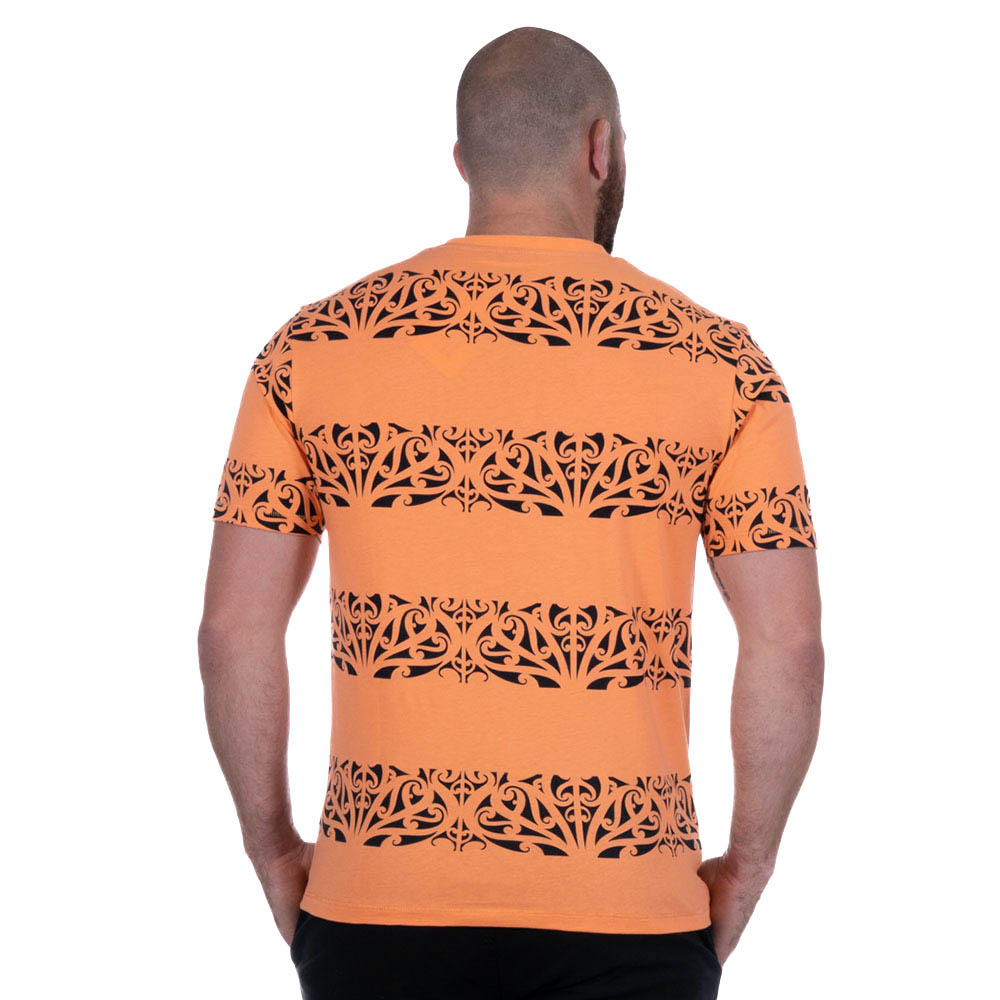 T-shirt Ruckfield maori orange