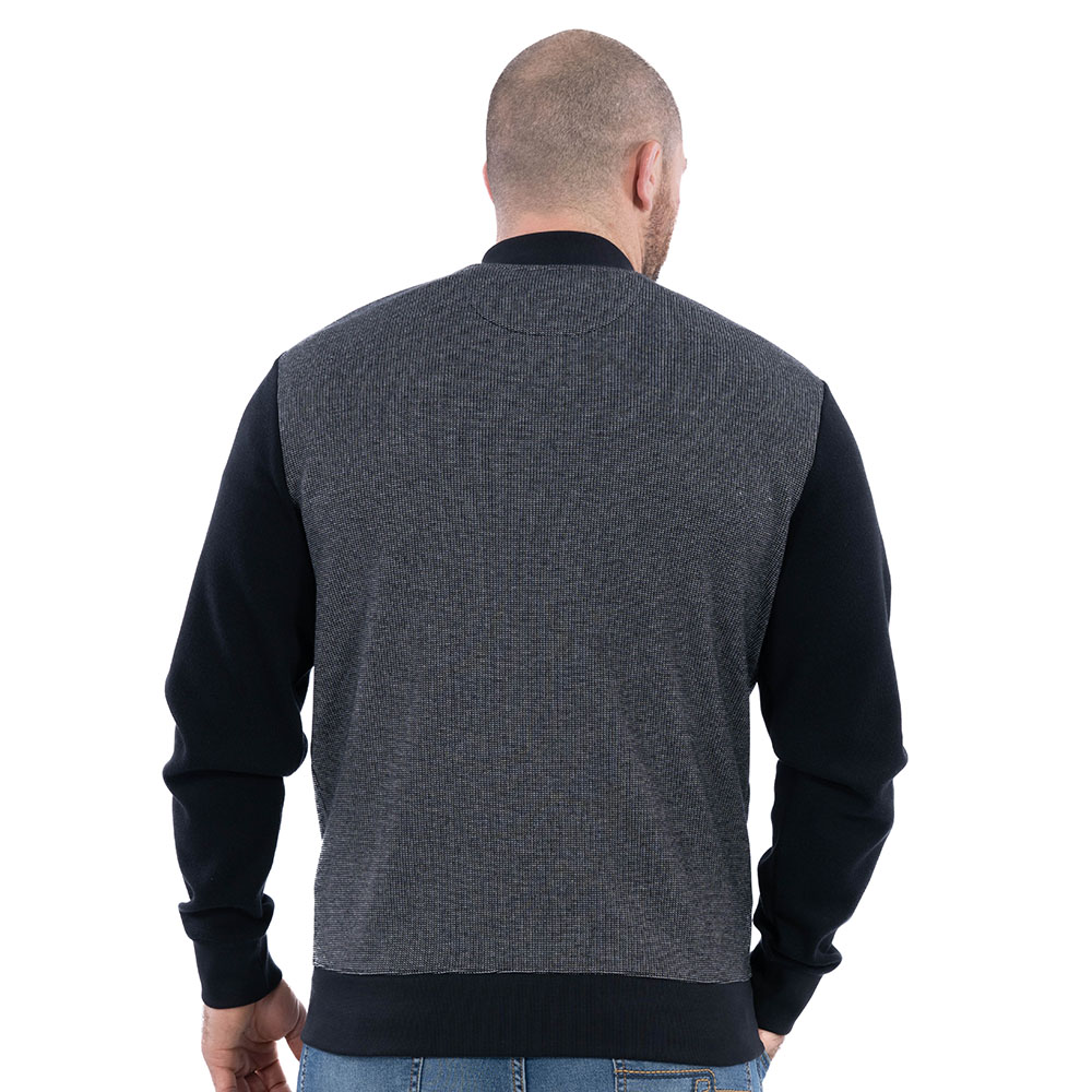 Veste molleton zippée Ruckfield Rugby Elégance noir