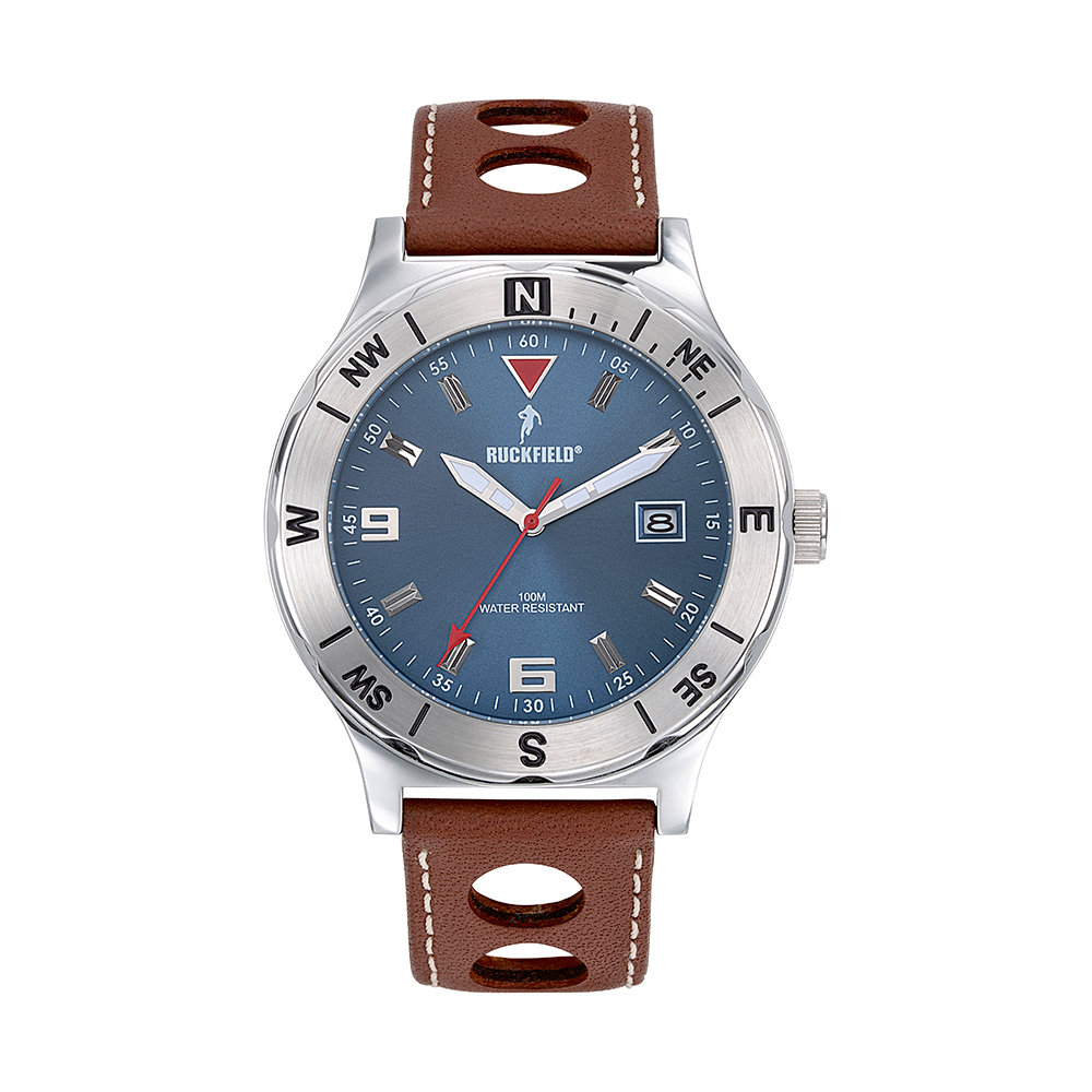 Montre sport vintage en acier