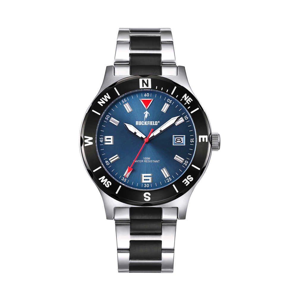 Montre sport acier étanche