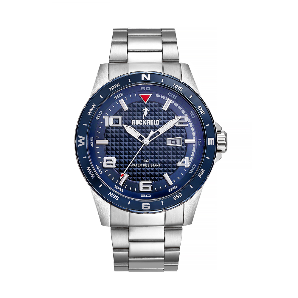 Montre homme sport acier étanche