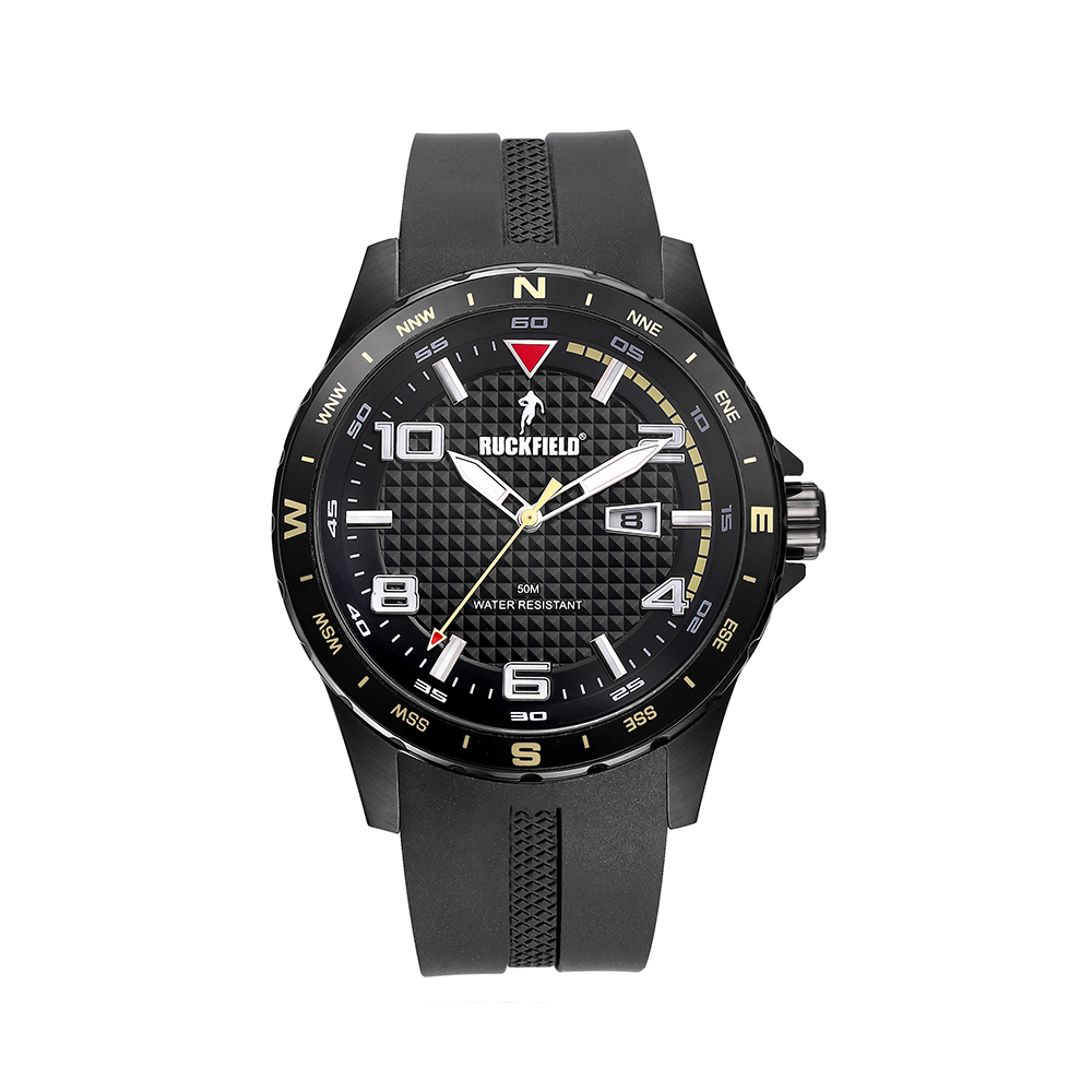 Montre acier black sport étanche