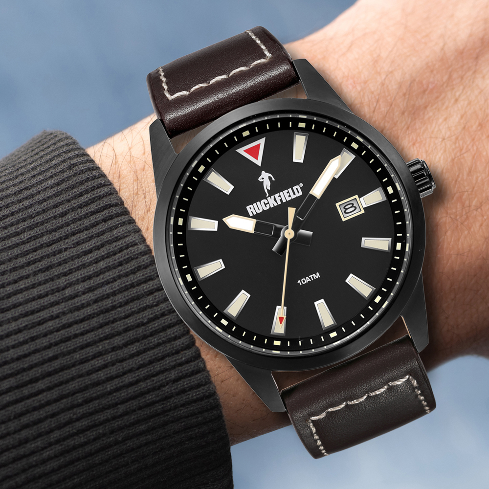 Montre homme acier IPBLACK