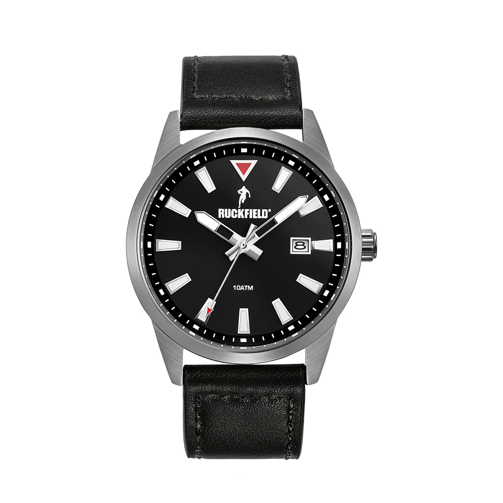 Montre sport acier couleur titane