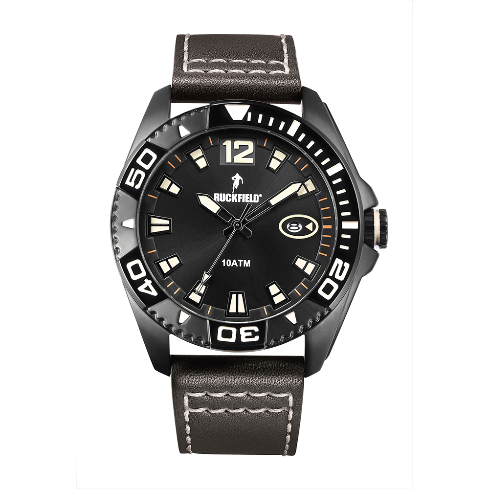 Montre analogique acier