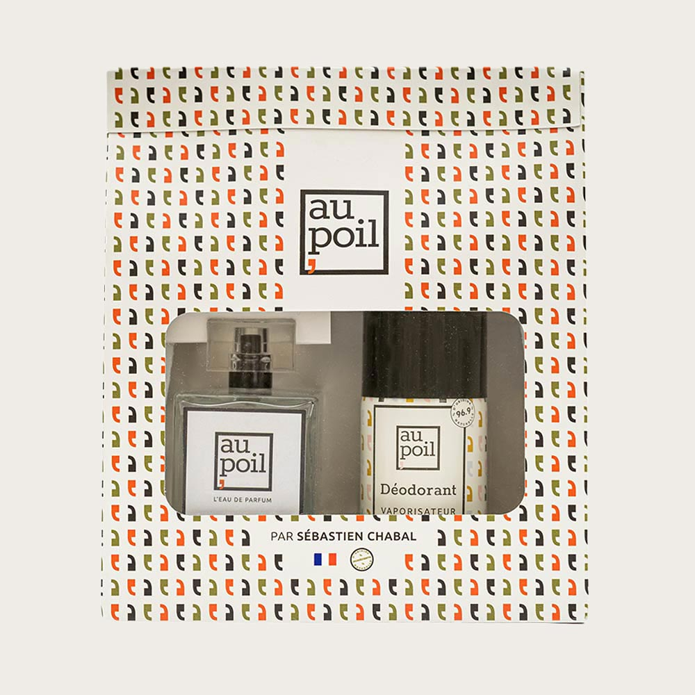 Coffret déodorant, parfum AU POIL