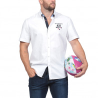 Chemise blanche Rugby Island