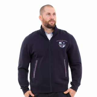 Sweat zippé homme marine we are rugby