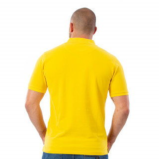 Polo homme rugby jaune