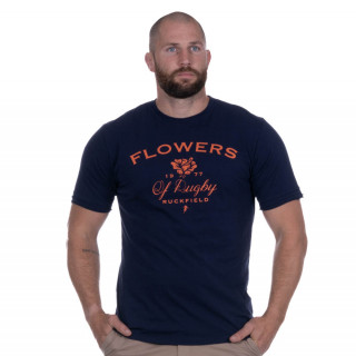 T-shirt bleu marine Ruckfield Flowers of rugby