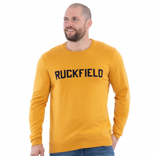 Pull col rond Ruckfield ocre