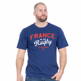 T-shirt Ruckfield à manches courtes We are rugby bleu