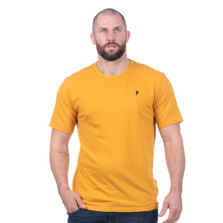 T-shirt basique moutarde 100% coton bio