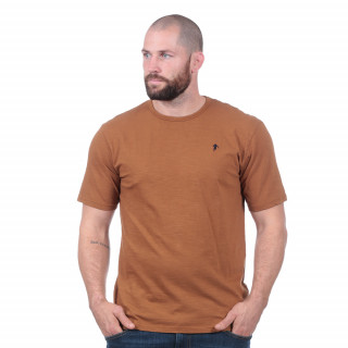 T-shirt basique marron 100% coton bio.