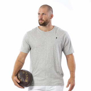 T-shirt basique gris 100% coton bio.