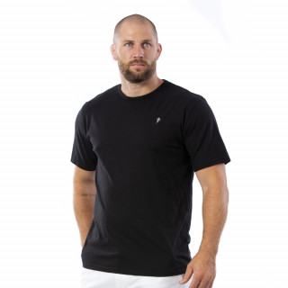 T-shirt basique noir 100% coton bio.