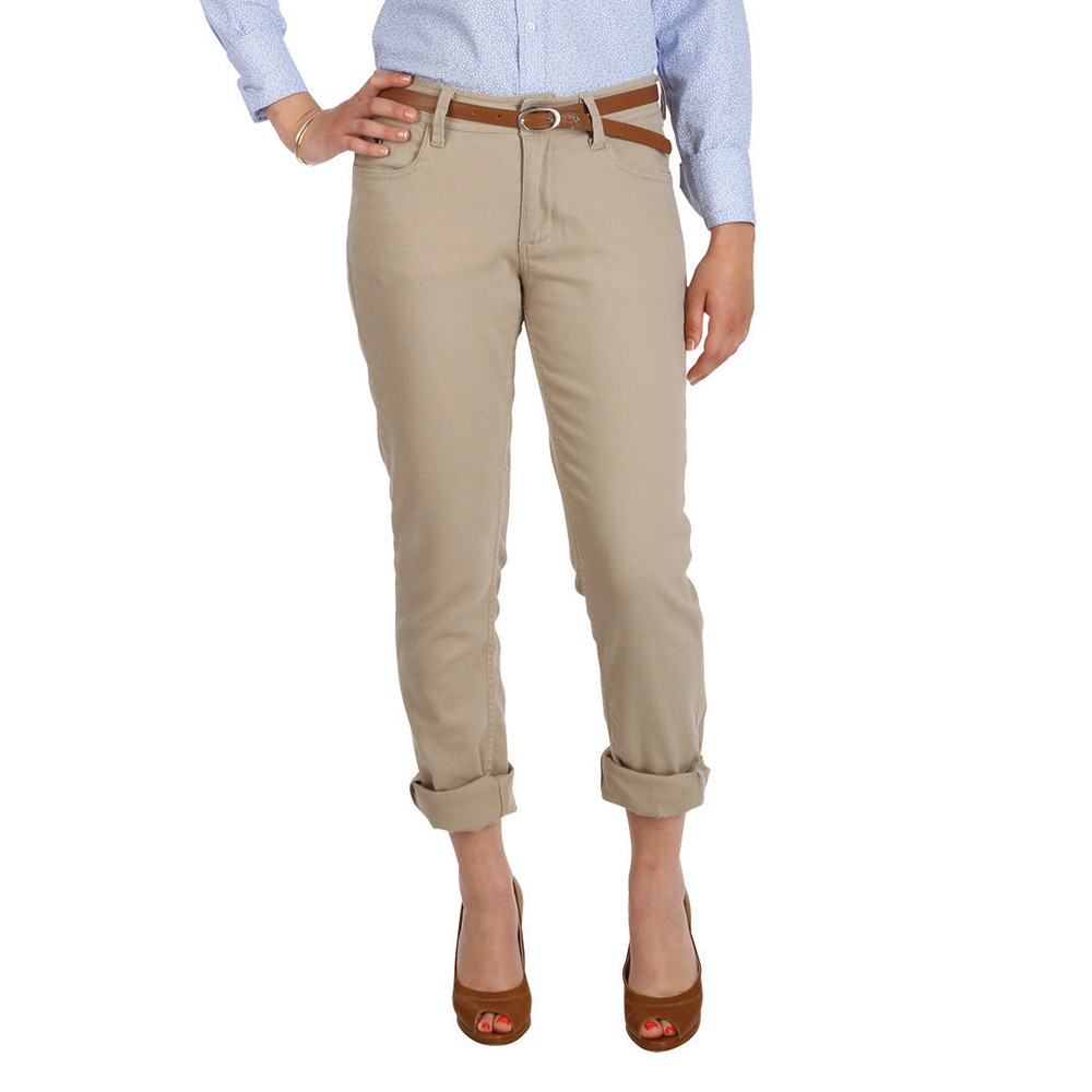 Basic women's beige trousers - RUCKFIELD