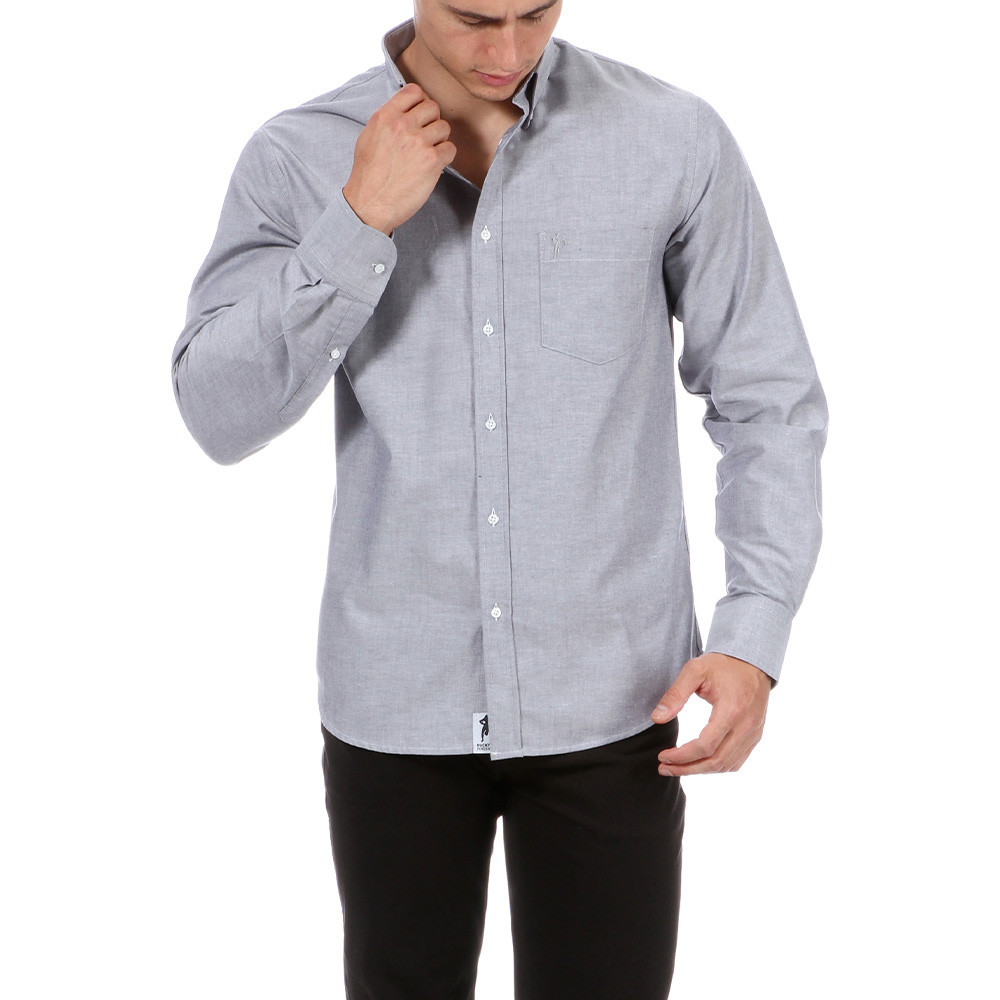 Chemise grise avec poche Chabal - RUCKFIELD