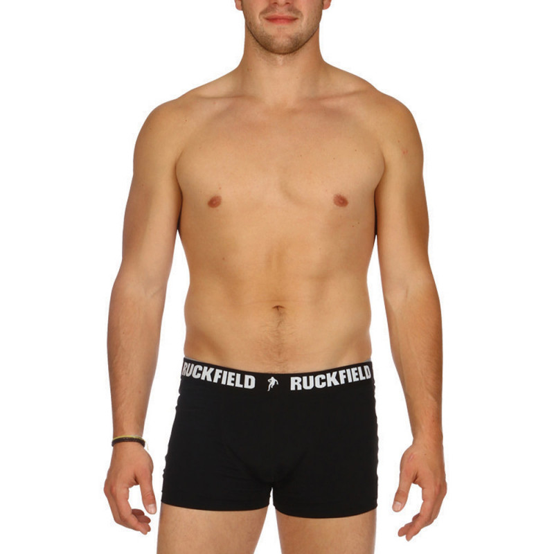 Basic black boxer shorts