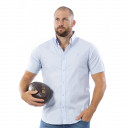 Rugby Essentiel Short-sleeved Blue Shirt