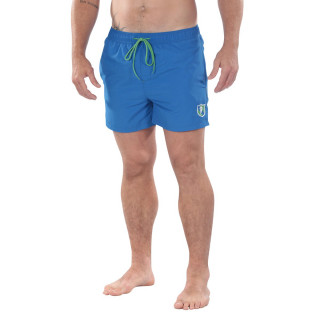 Blue swim shorts from the theme Rugby Essentiel with patch
