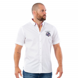 Chemise we are rugby blanche 100% coton.