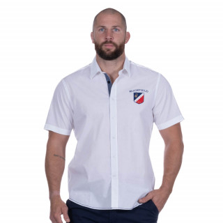 Chemise manches courtes FRC Ruckfield blanche