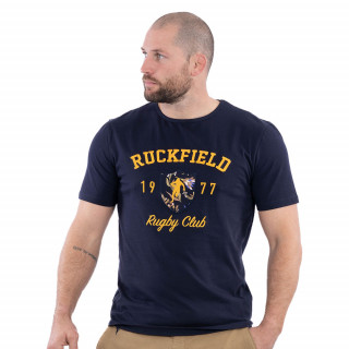 T-shirt Ruckfield à manches courtes Rugby d'Automne bleu marine
